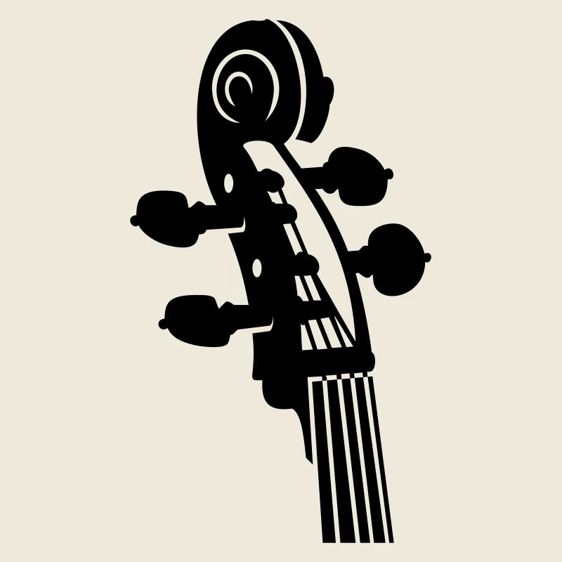 Cello Schnecke / Cello neck (B, 1c)