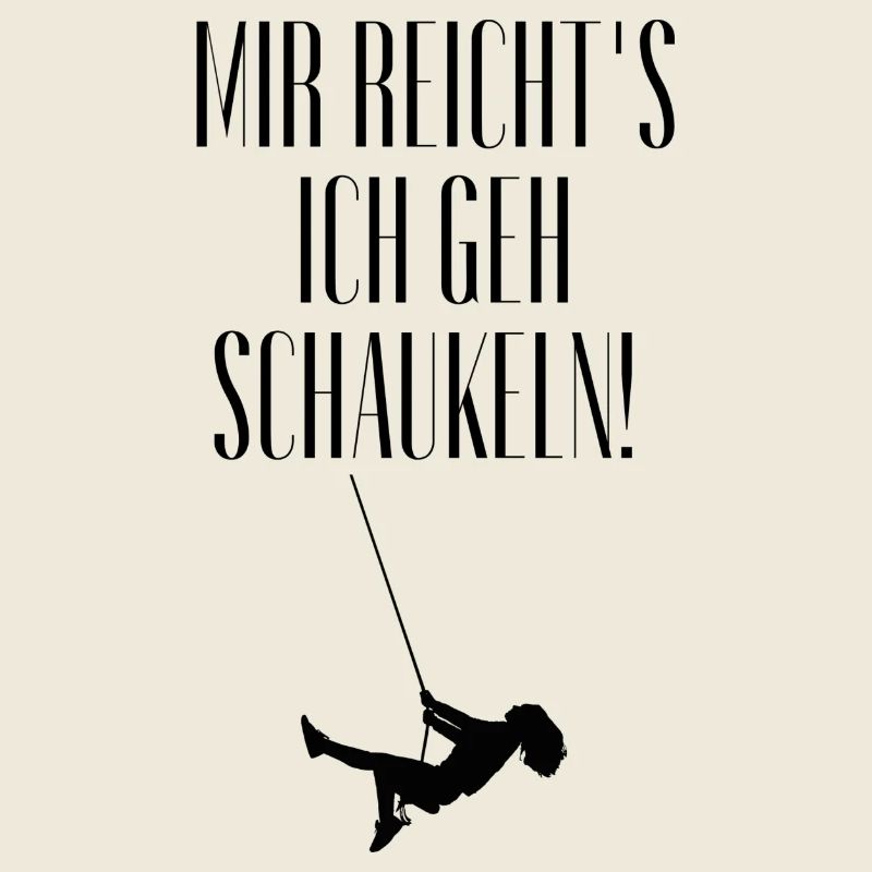 Schaukelpause - Statement mit Schwung