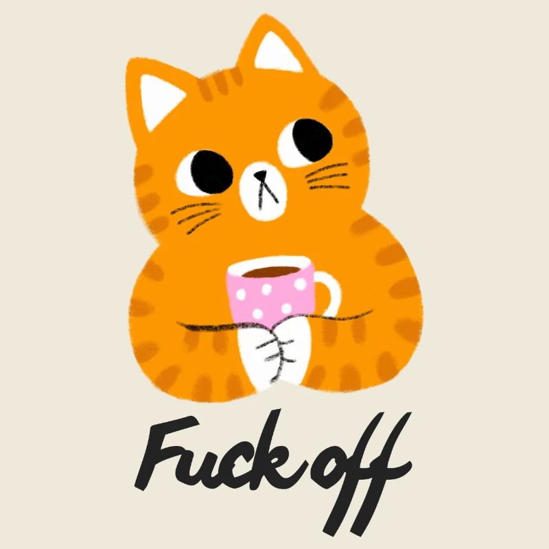 Genervte Katze