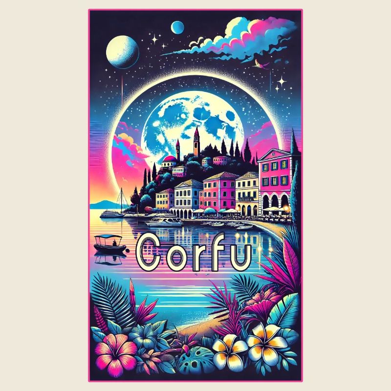 Design de vacances à Corfou en Grèce