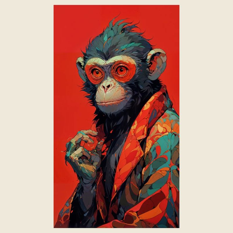 Vermillion Ape