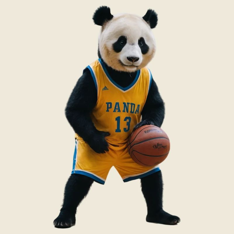 Panda sportif
