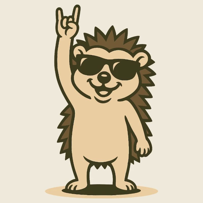 Rock’n’Roll Hérisson Bébé