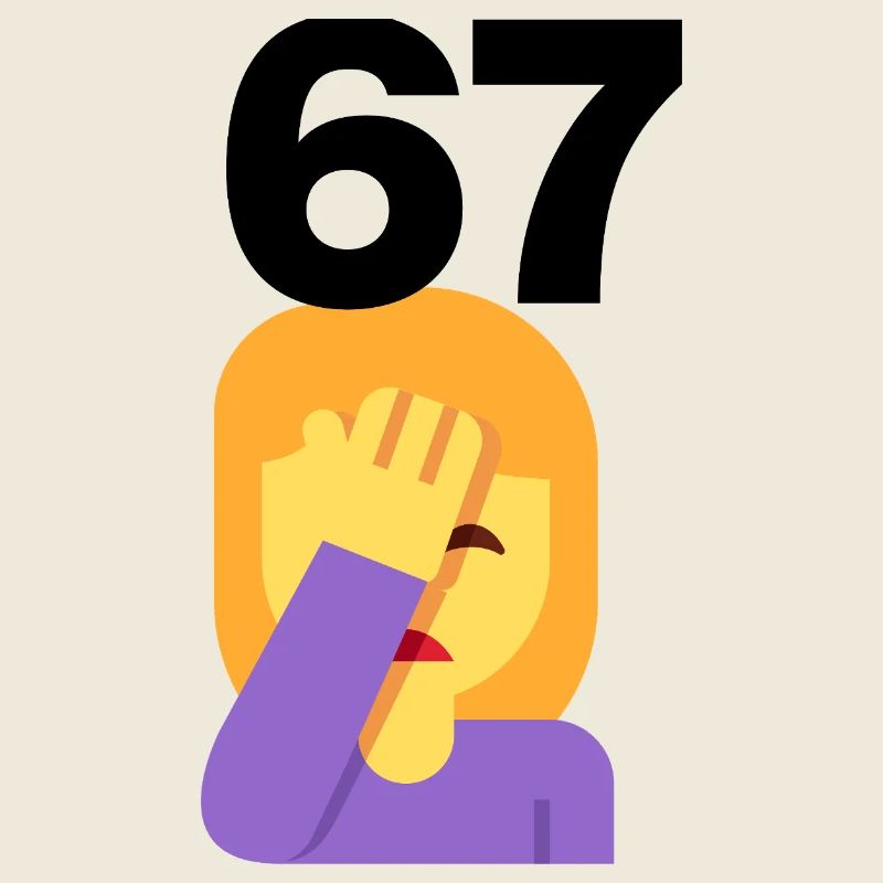 67? FACEPALM, SIX SEVEN TREND. À QUOI BON ? 🤔