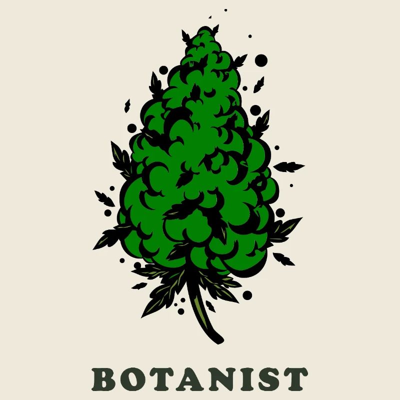 Botaniker. Bud Silhouette