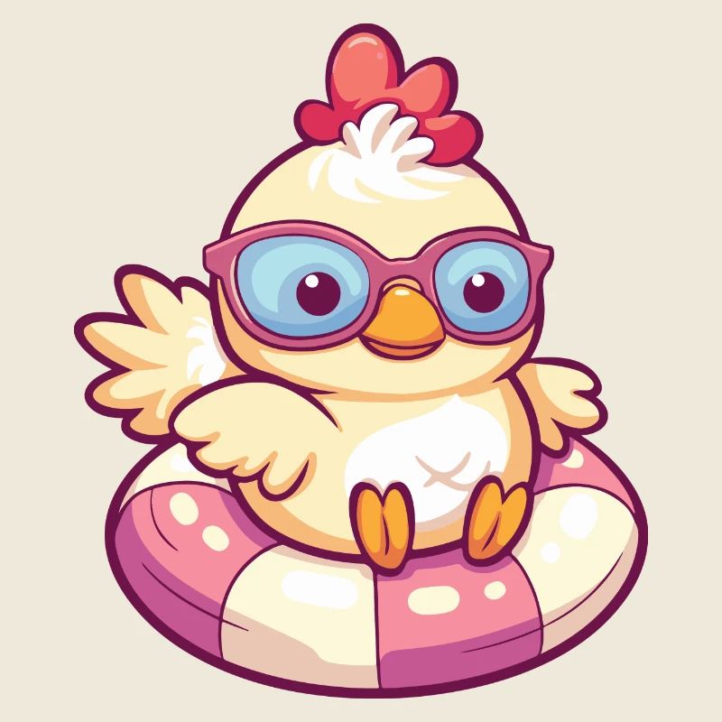 Chicken Summer Comic