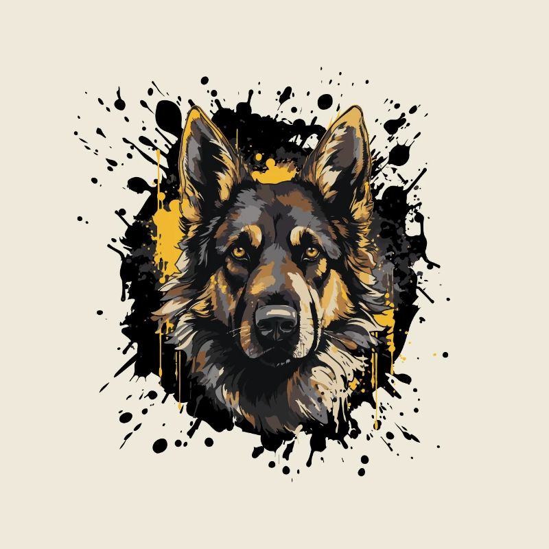Schäferhund Hund Porträt