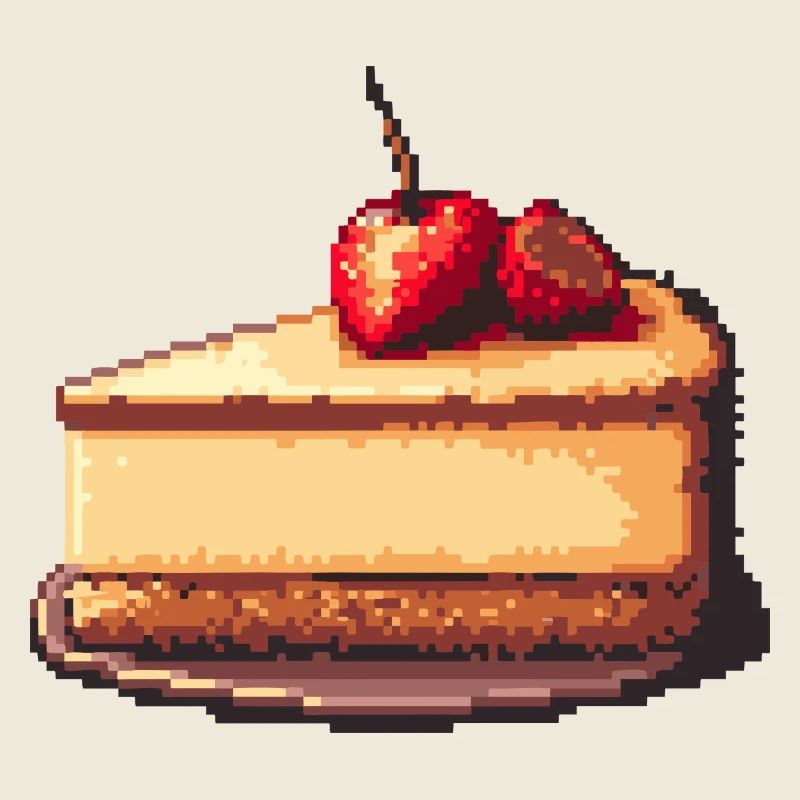 Käsekuchen Pixel