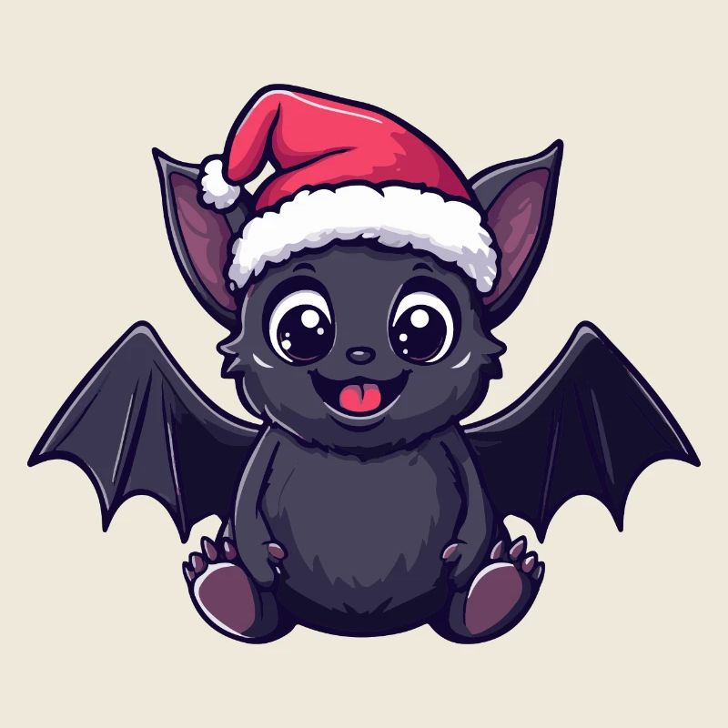 Fledermaus Weihnachten Niedlich