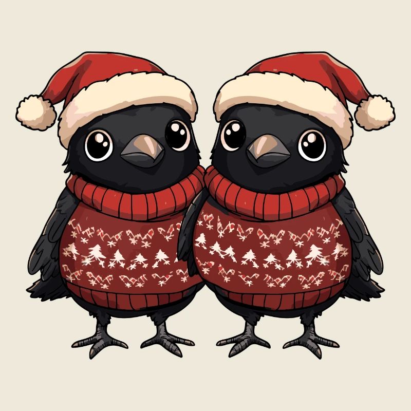 L’équipe de Noël de Raven Crow