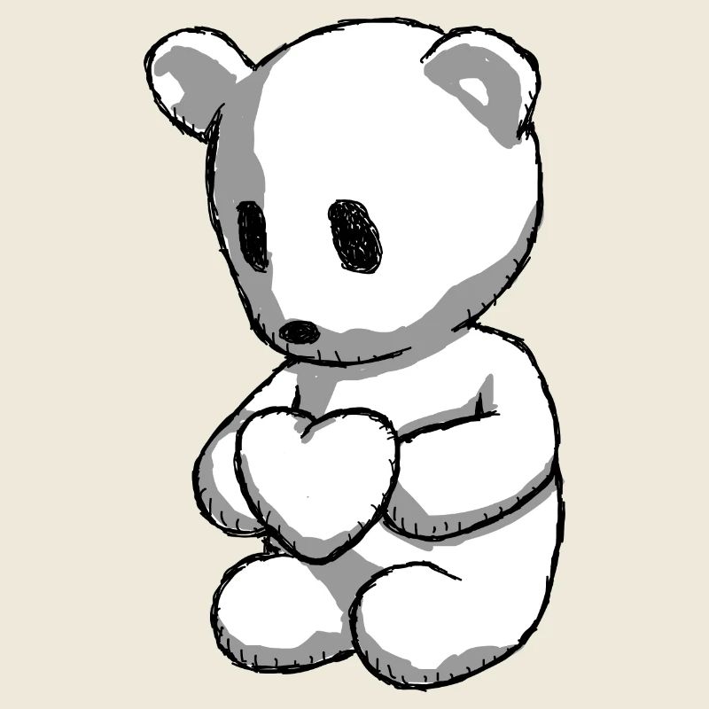 Teddy mit Herz