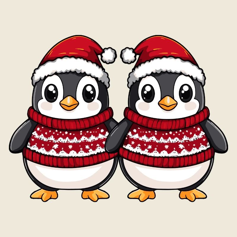 L’équipe de Noël Penguin