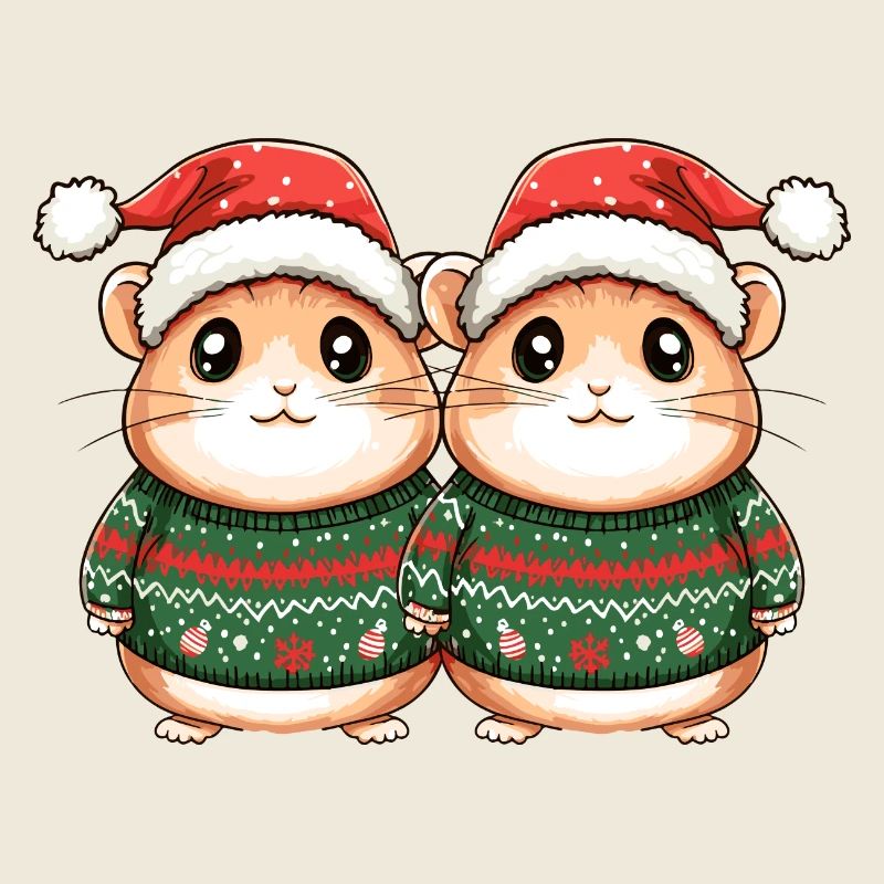 Hamster Weihnachten Team