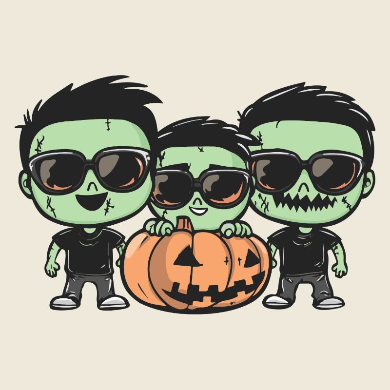 Zombies Halloween Cool