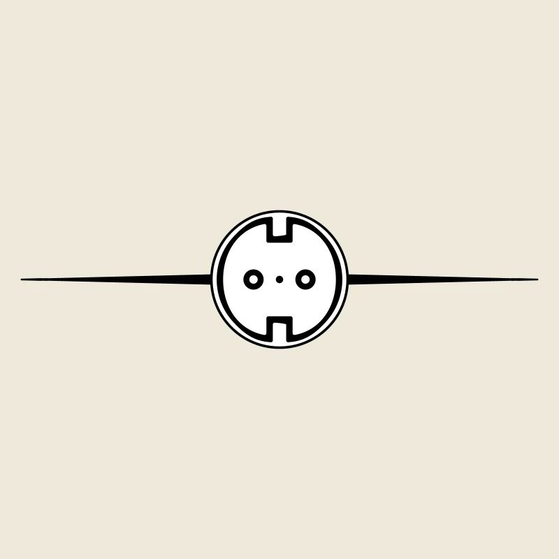 Steckdose Element Symbol