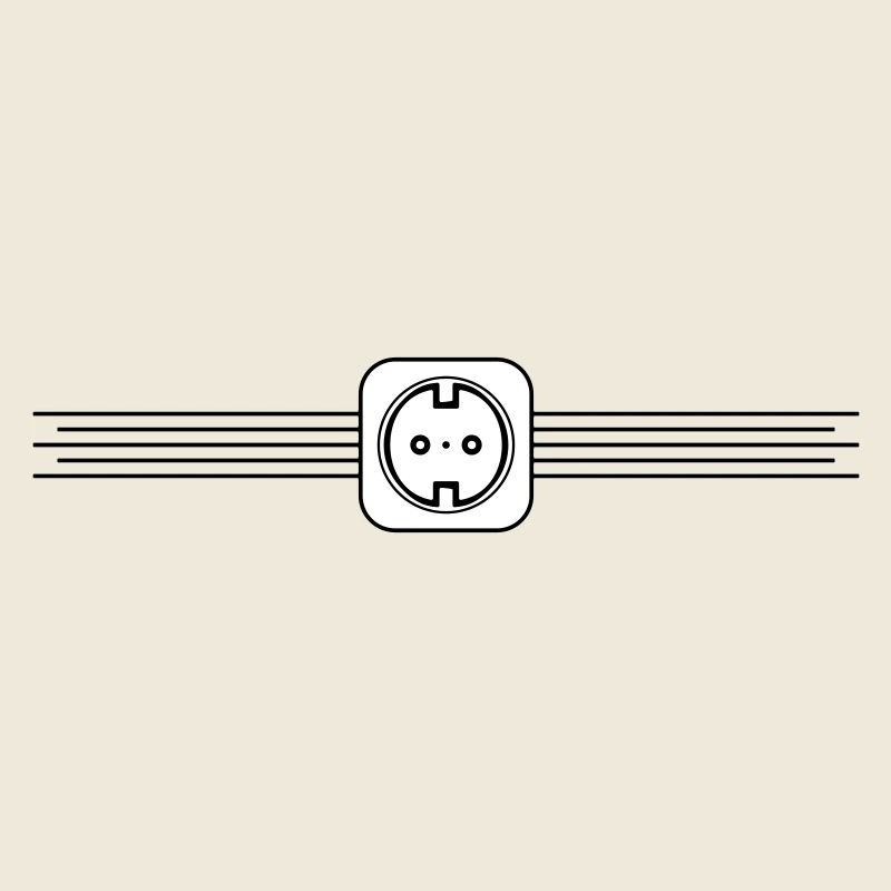 Steckdose Element Symbol