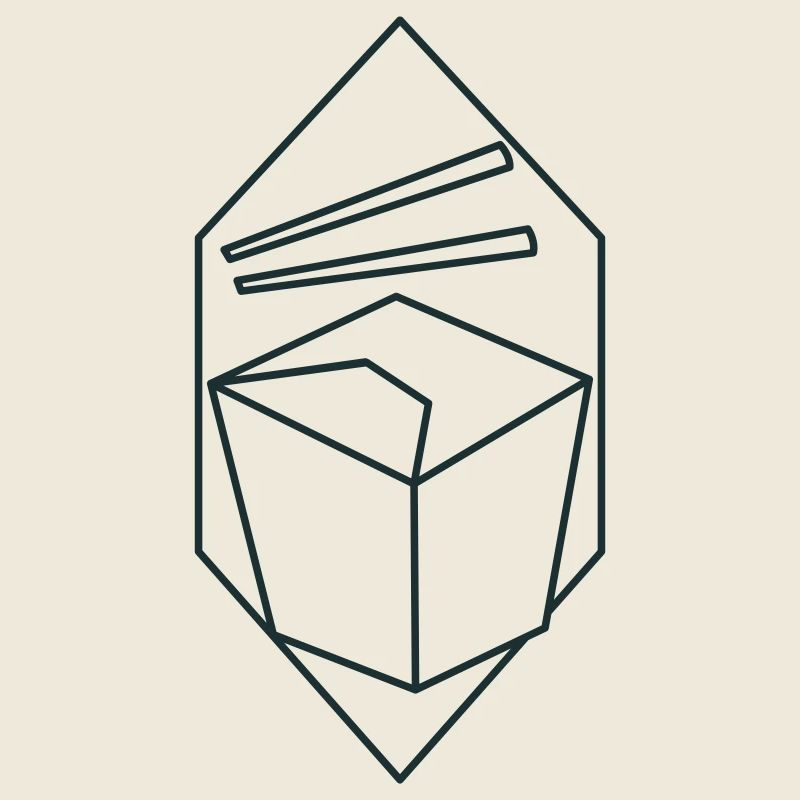 takeout cup container chopsticks