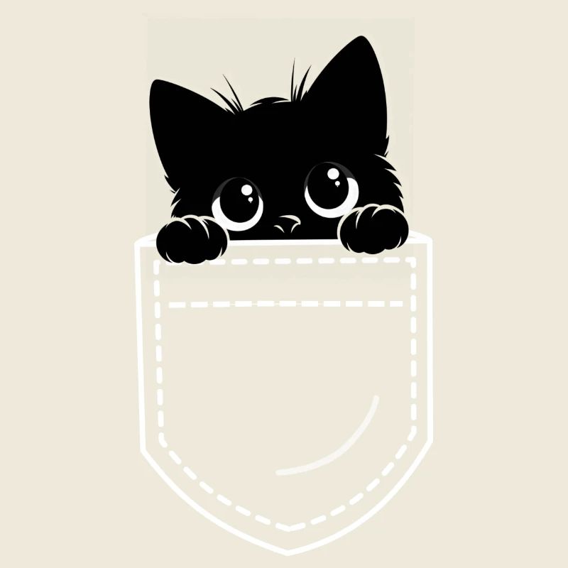 Schwarze Katze