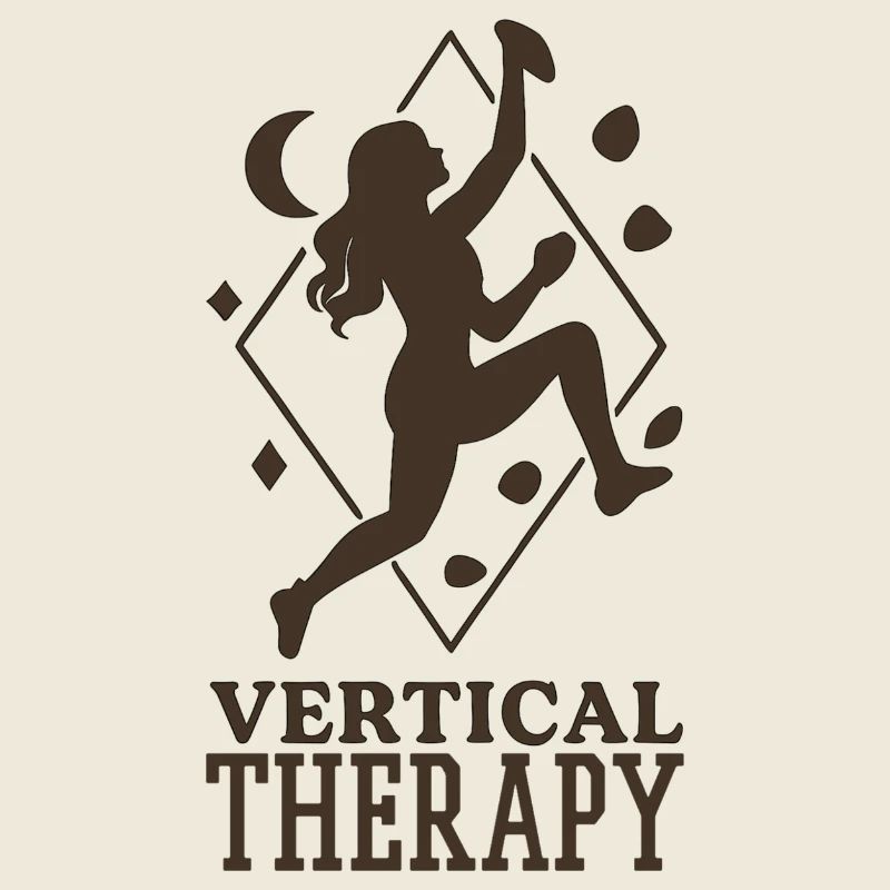 Vertical Therapy: Bouldern & Klettern Boho Design