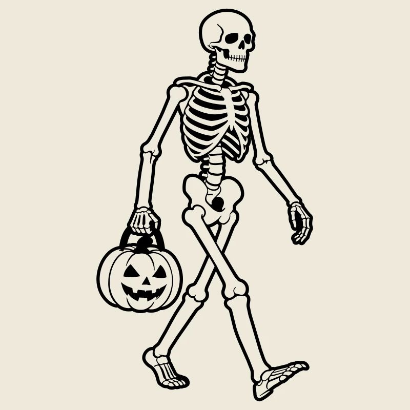 Squelette Halloween