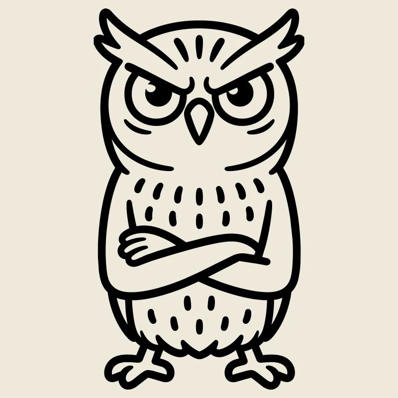 Bande dessinée Angry Owl