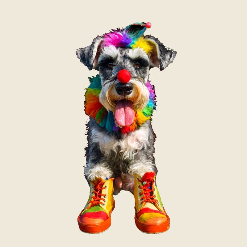 Schnauzer Clown