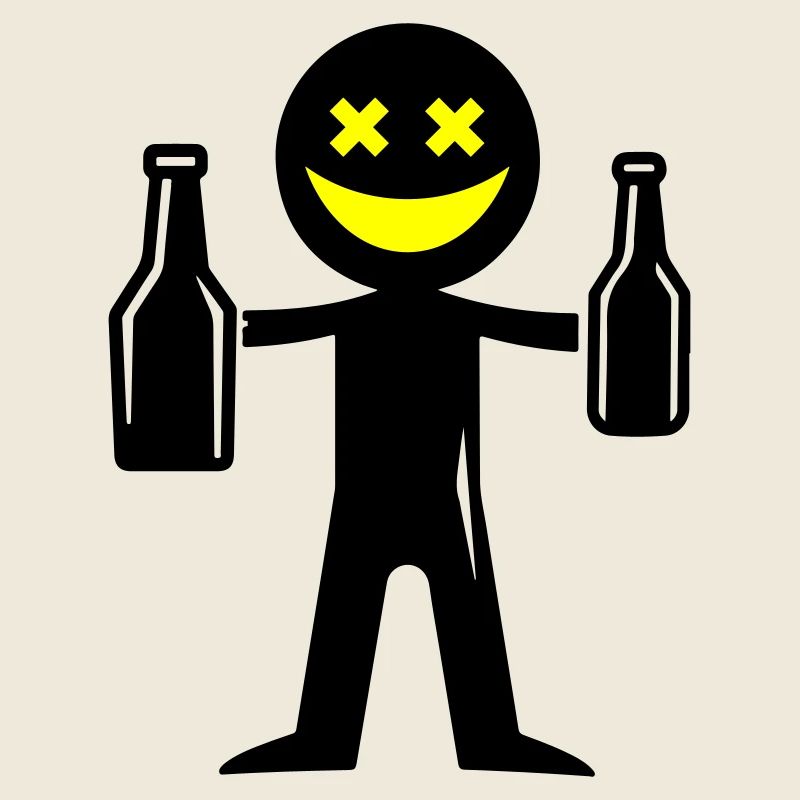 Strichmännchen Bier