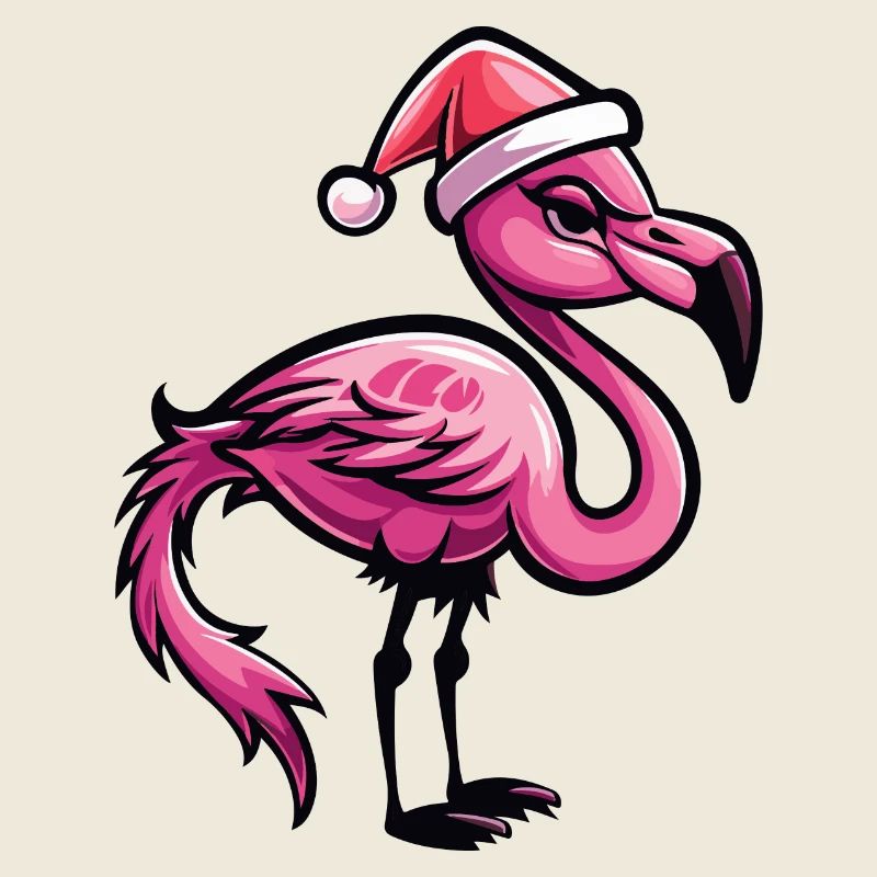 Flamingo Christmas