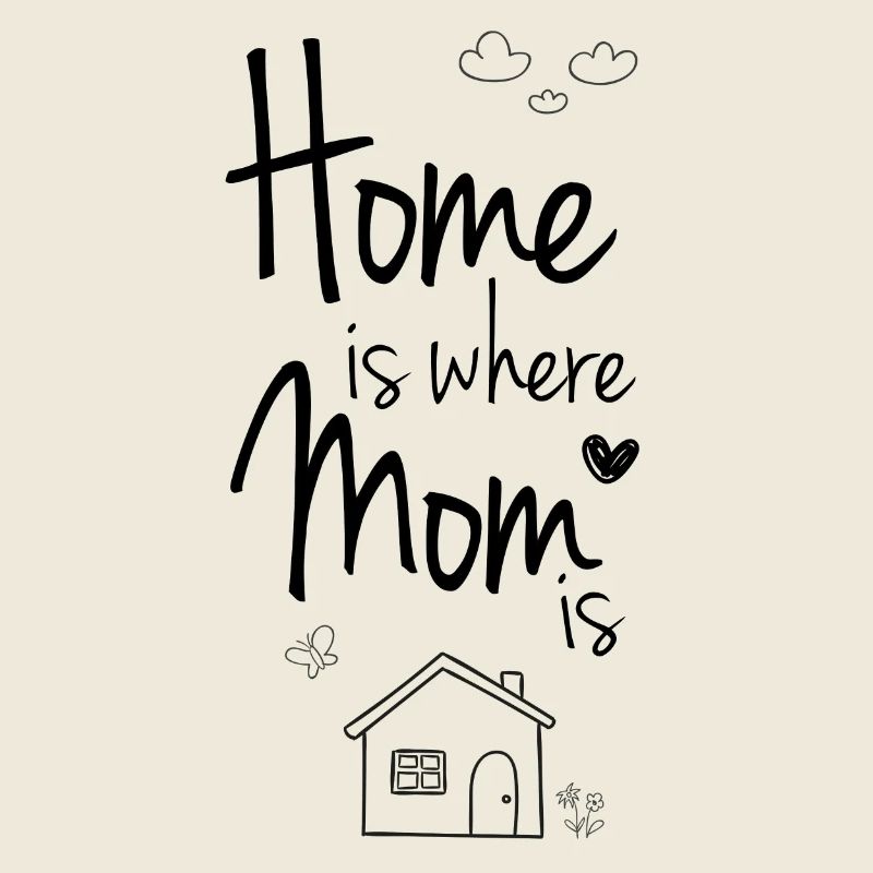 Home is where Mom / Mum is! gift idea