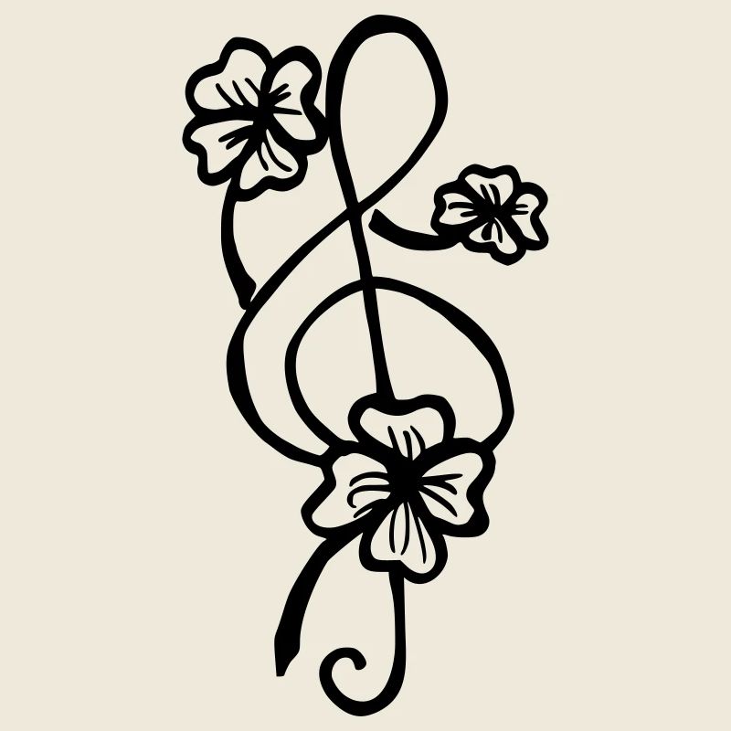 Clef shamrock