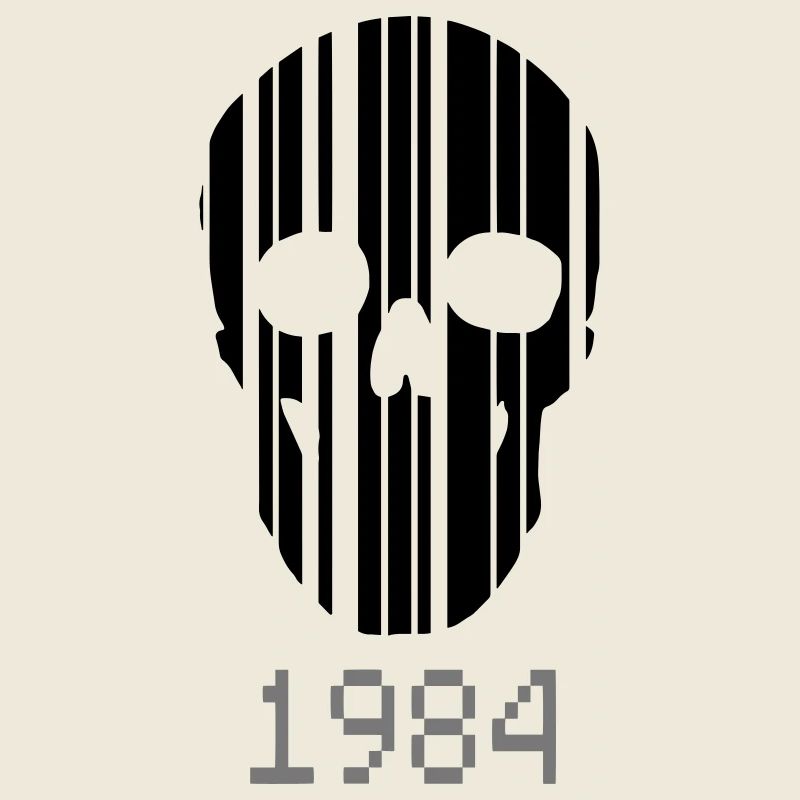 barcode Skull 1984