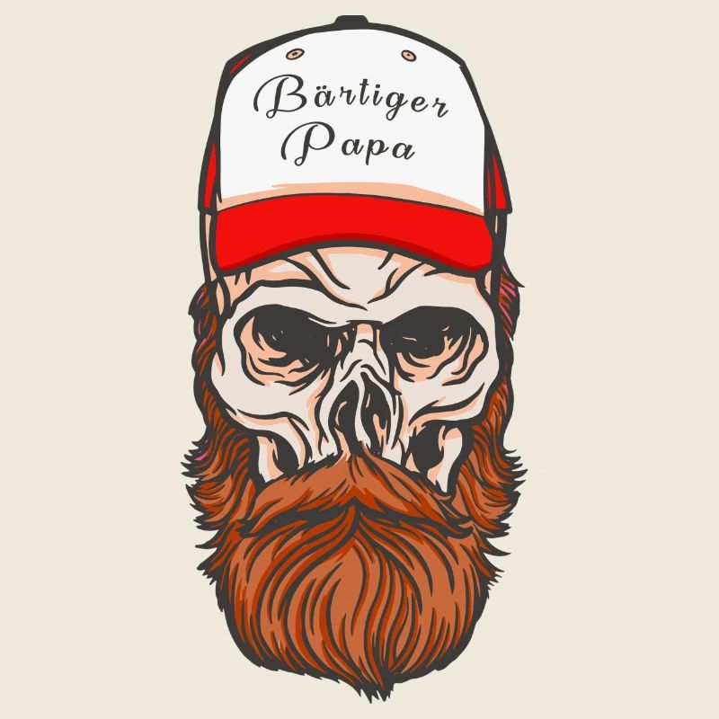 Bärtiger Papa
