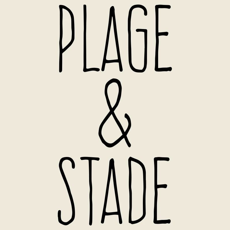 Plage et stade