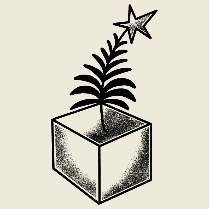 Tat style Witchy Christmas Box
