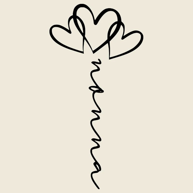 Nonna Scripture Heart Flower