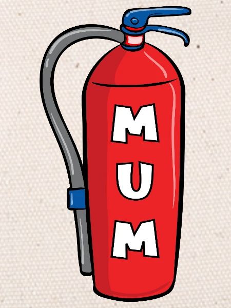 Fire Extinguisher Mum