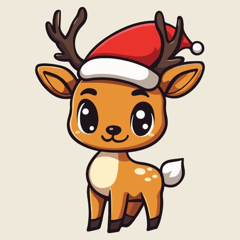 Cerf Noël Mignon