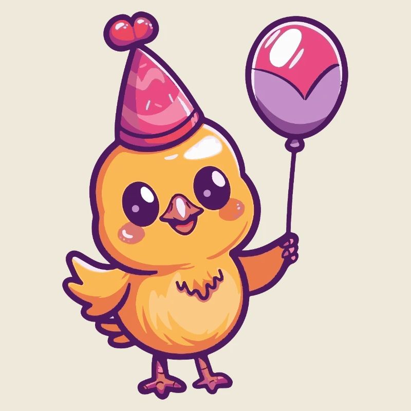 Poulet Anniversaire Bébé