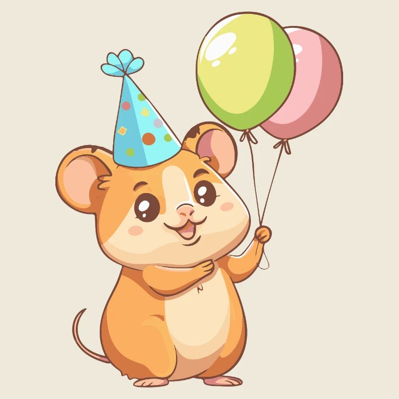 Hamster Birthday Baby