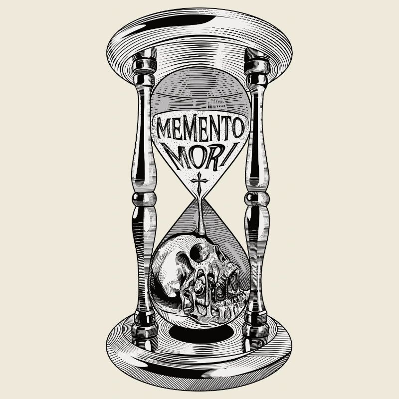 Sablier Memento Mori