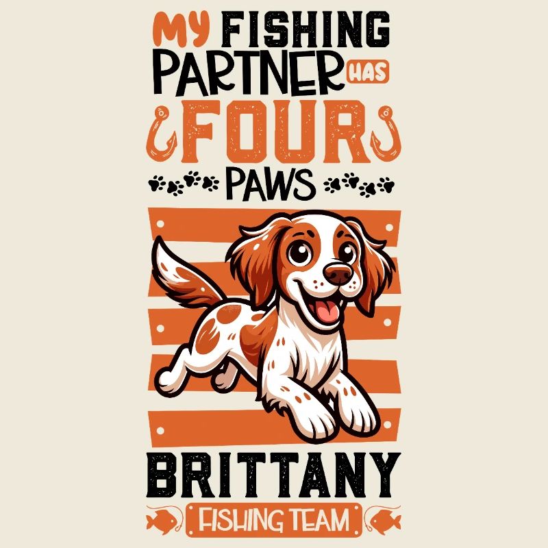 Pêche et Épagneul Breton