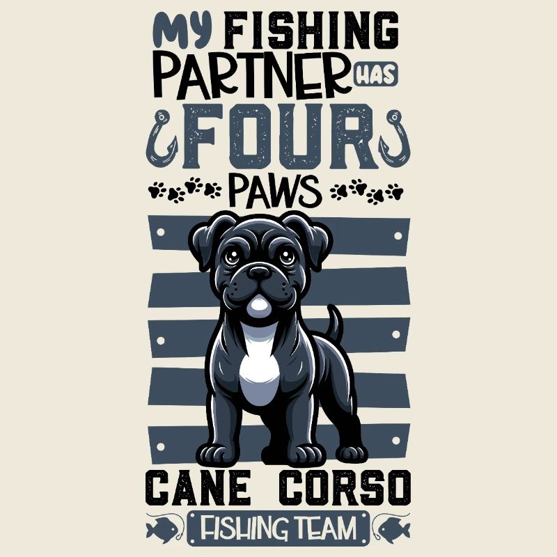 Angeln und Cane Corso