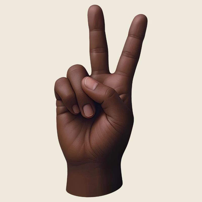 PEACE HAND #3 - peace & love
