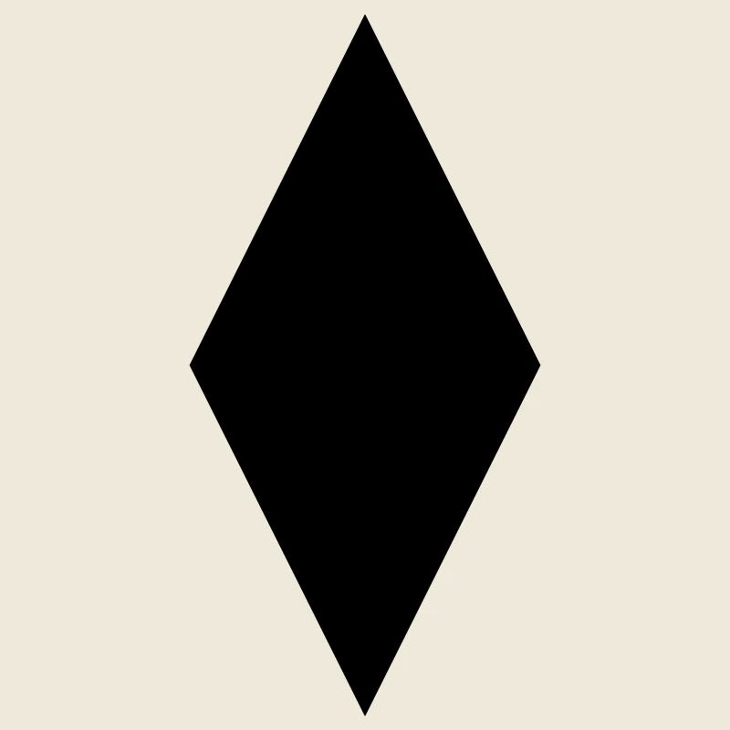 schwarze Raute
