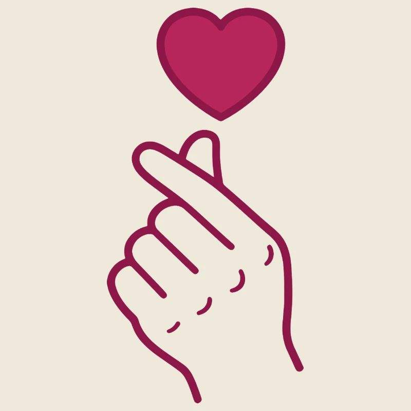 Doigts Coréens Amour Kpop Musique coréenne Corée