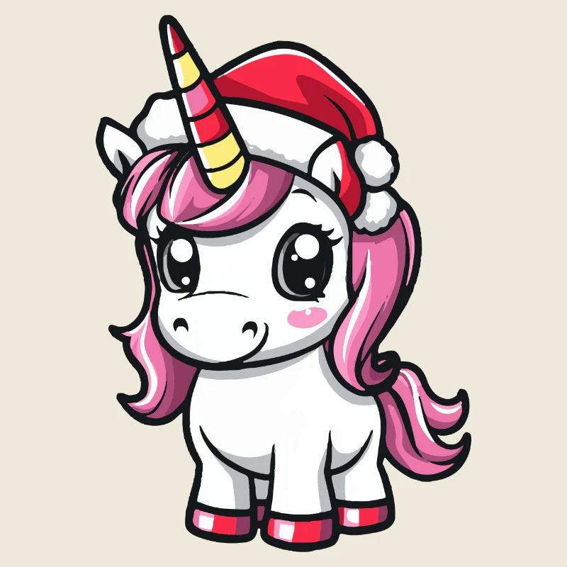 Einhorn Weihnachten Niedlich