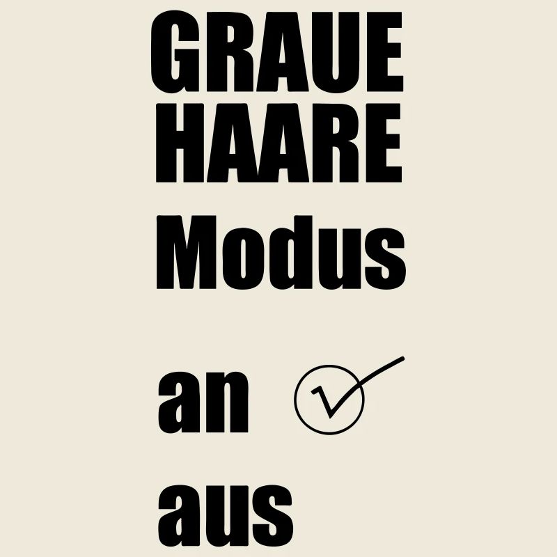 Graue-Haare-Modus AN Geschenk
