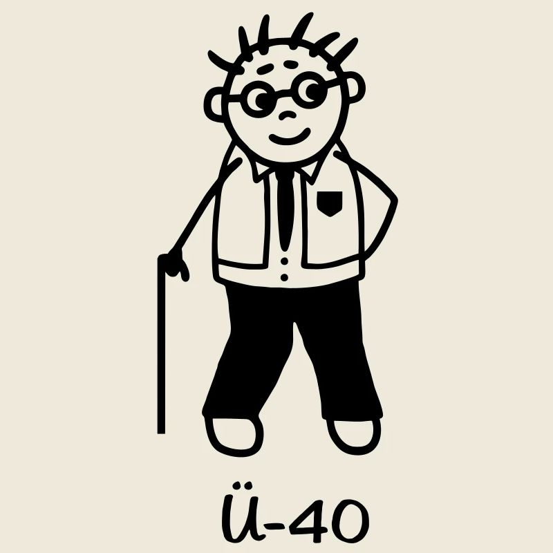 Ü-40 Mann/vierzig