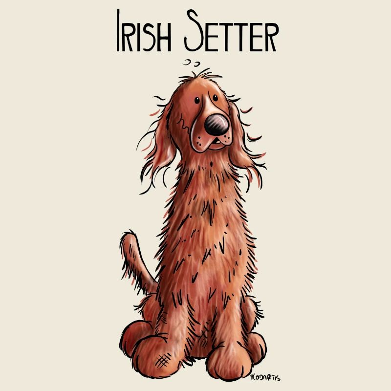 Fröhlicher Irish Setter