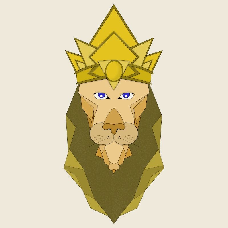 Polygonaler Kaiserlöwe